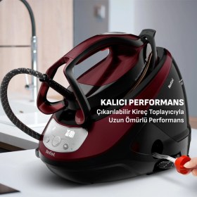 Resim Tefal Pro Express Protect 2600 Watt Sürekli ve Şok Buhar Kazanlı Ütü Bordo - Siyah Renkli Özellikler 