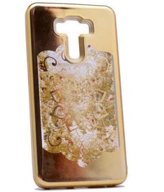 Resim Asus Zenfone 3 Laser Zc551kl Kılıf Lazer Çiçekli Sıvılı Silikon 
