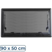 Resim Suga Amortisörlü Karavan Cam Pencere 90CM x 50CM 