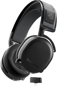 Resim roztomily Steelseries Arctis 7P+ (Ps) Siyah Wireless Gaming Kulaklık 2.4 Ghz 30 Saat Kullanım Usb-C 3D Audio 