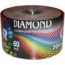 Resim DİAMANDO Diamond Cd-r 700 Mb 80 Min 52x Boş Cd 50'li Paket 