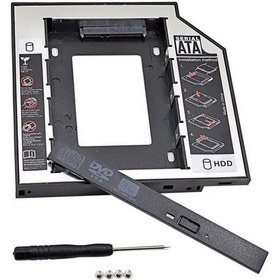 Resim Alfais Al-4717 12.7Mm Sata Hdd Harddisk Caddy Kızak Kutu 