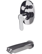 Resim Newarc Domıno Ankastre Banyo Bataryası-valfsız Gagalı 971111 