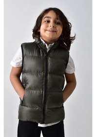 Resim Banadamoda Erkek Çocuk Mat Haki Şişme Yelek 