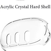 Resim Rokeblau VR Accessories for Meta Quest 3, Acrylic Crystal Material Hard Shell Cover for Quest 3 Headset, Breathable Front Protective VR Scratch-Resistant Shell Dust-Proof & Water Proof (Transparent) 