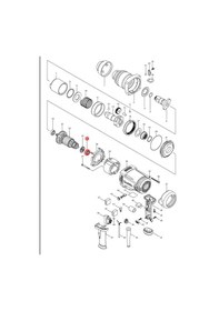 Resim Makita TW1000 Rulman 6200 Ürün Kodu 211066-7 