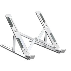 Resim Peri Store ST-805 10-15.6'' Alüminyum Katlanabilir Laptop Dizüstü Bilgisayar Standı 