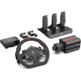 Resim Pxn V12 Lite Oyun Direksiyon Seti - 6nm Tork Güçlü Feedback - Doğrudan Tahrikli Servo Yarış Direksiyonu -F1 Vites Kürekleri - Xbox Pc Ps4 ve Ps5 Uyumlu 