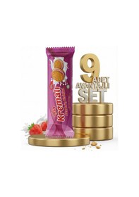 Resim Afia Çilek Kremalı Sandviç Bisküvi 9x60 Gr 