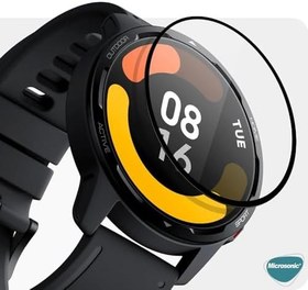 Resim Microsonic Xiaomi Watch S3 Tam Kaplayan Nano Cam Ekran Koruyucu Siyah [Watch S3 ile Uyumlu Ekran Koruyucu - Siyah] 
