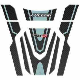 Resim GOGOPREMİUM RKS FRECCİA 150 CC 2022 - 2024 UYUMLU TANK PAD SET 004 