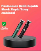 Resim MORESUN Paslanmaz Çelik Bıçaklı Sinek Kaydı Tıraş Makinesi Uzun Ömürlü 