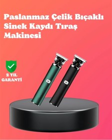 Resim MORESUN Paslanmaz Çelik Bıçaklı Sinek Kaydı Tıraş Makinesi Uzun Ömürlü 