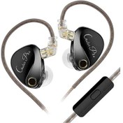 Resim Kz Castor Pro Bass Versiyon 2dd Iem Kulak Içi Kulaklık Mikrofonlu Castor Pro 