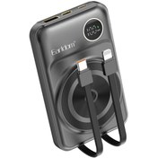 Resim Fogy 22.5W Hızlı Şarj 10.000 Mah Kablolu ve Kablosuz Magsafe Şarj Destekli Powerbank 