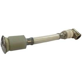 Resim Afrodit Giyim Asma Klozet İçin Dirsekli Taharet Hortumu 9 cm Düz Uç 