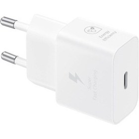 Resim Samsung Ep-t2510n 25w Type-c Hızlı Şarj Adaptörü Beyaz Samsung T 