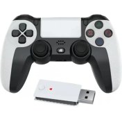 Resim Ps4 Uyumlu Kablosuz Oyun Kolu Bluetooth Joystick Ps4 Ps3 Pc Telefon Uyumlu 