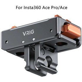 Resim Lasonstiges Vrıg Manyetik Hızlı Çıkarma Plaka Kelepçesi Insta360 Ace / Ace Pro Action Kamera Tripod Adaptörü Montaj Plakası Ve Koruyucu Kapak 