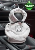 Resim Freeyez Honda Beyaz Vites Hoodie Araç Vites Kıyafeti Vites Poları Oto Aksesuarı Vites Topuzu Sweatshirt 