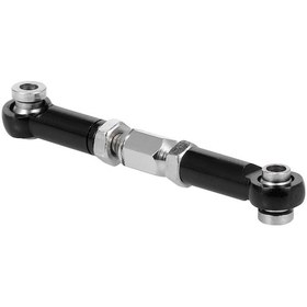 Resim Xindoker Mn-015bl Siyah Alüminyum Servo Çekme Çubuğu - Mn-d90/mn-99/mn-91/fj-45/jjrc/wpl Rc Araçları İçin Metal Geliştirme Parçası 