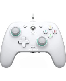 Resim Xbox Series X|s, Xbox One ve Windows 10/11 Için G7 Se Kablolu Oyun Kumandası, Hall Efektli Joysticks/hall Trigger, 3,5 mm Ses Jakı (Beyaz) 