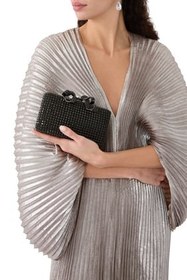 Resim Kristal Kutu Clutch Çanta - One Size 