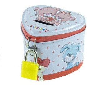 Resim Metal Kumbara Mini Bozuk Para Kumbarası 