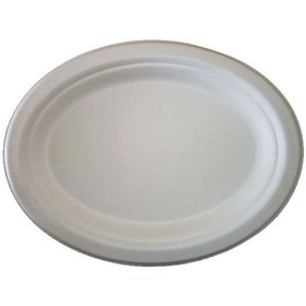 Resim AKUBA Karton Tabak Elips 25 Li 