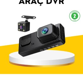Resim shopwave 3 Kameralı Araç İçi DVR Kayıt Cihazı Ön İç Arka Kamera Full HD 