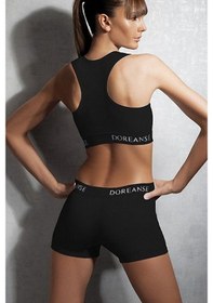 Resim Doreanse 14110 Bayan Sporcu Siyah Body Sütyen 