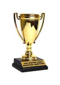Resim Kişiye Özel Büyük Boy Ödül Kupası Altın 