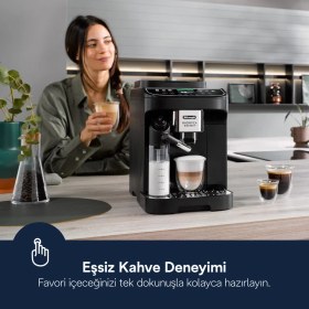 Resim Delonghi Magnifica Evo, ECAM310.60.B Next Tam Otomatik Espresso Kahve Makinesi 