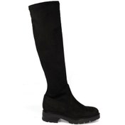 Resim Kadın Oxford\u002FAyakkabı 8L4093 Comart 4093 Nabuck Strach Nero 