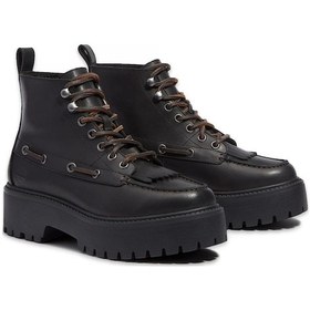 Resim Timberland Tb0a27yz Stone Street Mid Lace Up Boot Siyah Kadın Bot Siyah 