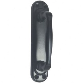 Resim Kumru Siyah Sürme Kapı Kolu Çekmesi 