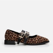 Resim Hotiç Mary Jane Leopar Desenli Kadın Loafer 01ayh295000a137 Siyah 