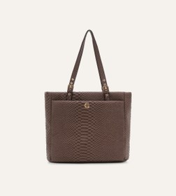 Resim Minore Vizon Y. Deri Gold Bebek Çantası 