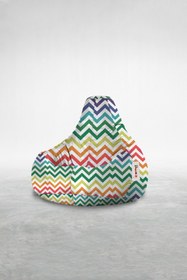 Resim earmut Damla Xl Premium Tasarım Baleno Desenli Armut Koltuk 