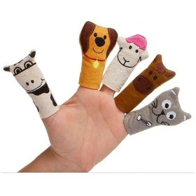 Resim Birlik Oyuncak Babycim Çiftlik Hayvanları Parmak Kukla 5'li Urt020-001 