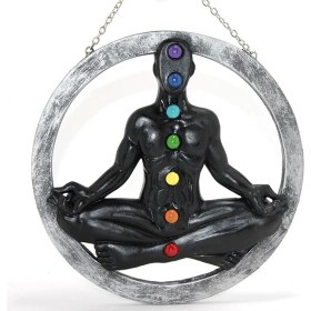 Resim Polyester Duvara Asmalı 7 Chakra Pano ALK2347 