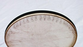 Resim Frame Drum Bendir, Daf, Erbane With Case Tuneable 