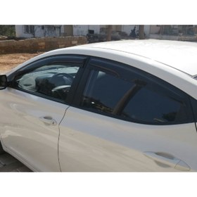 Resim Point Hyundai Elantra Mügen Cam Rüzgarlığı 2011-2015 Arası 4 Lü Takım 