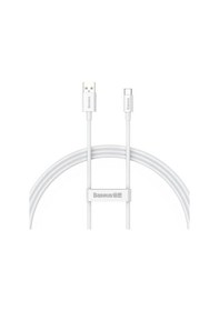 Resim Baseus 11P10320102 1 MT 6 A 100 W Hızlı Usb To Type C Şarj Data Kablosu 