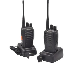 Resim Axe Tools 2 Adet Telsiz ZT- V68 Cy Baofeng 999S Telsiz Kulaklık 