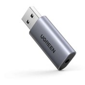 Resim USB To 3.5 MM TRRS Harici Ses Kartı Ugreen