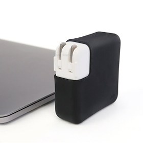 Resim Siyah Şarj Aleti Kılıfı Macbook Pro Magsafe 1-2 85w Usb-c 87w-96w-140w Ile Uyumlu 