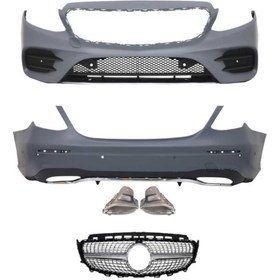 Resim OLED GARAJ Mercedes W213 İçin Uyumlu E Serisi Oem Amg Set Bodykit 