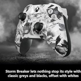 Resim Xbox Wireless Controller Storm Breaker, Kablosuz Oyun Kumandası (Microsoft Türkiye Garantili) 