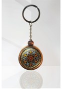Resim Mandala Ahşap Anahtarlık Tek Ebat N11.3280 
